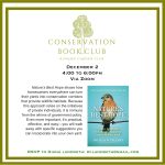 Conservation Book Club December 2020