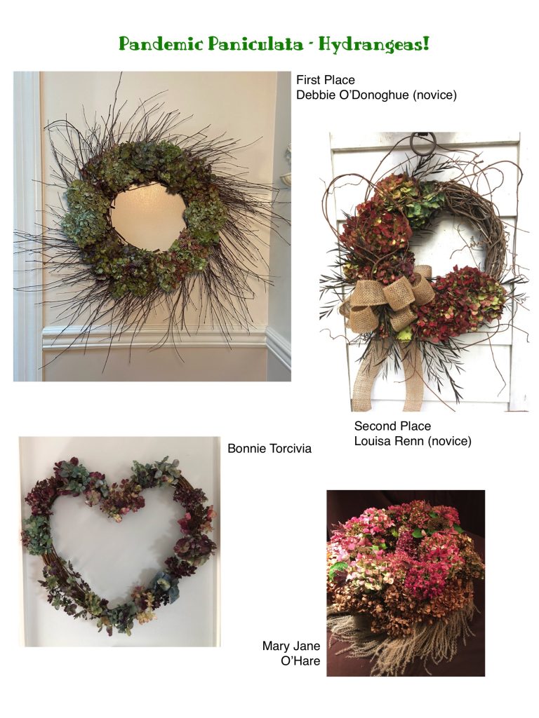 November 2020 Floral Results WREATHS