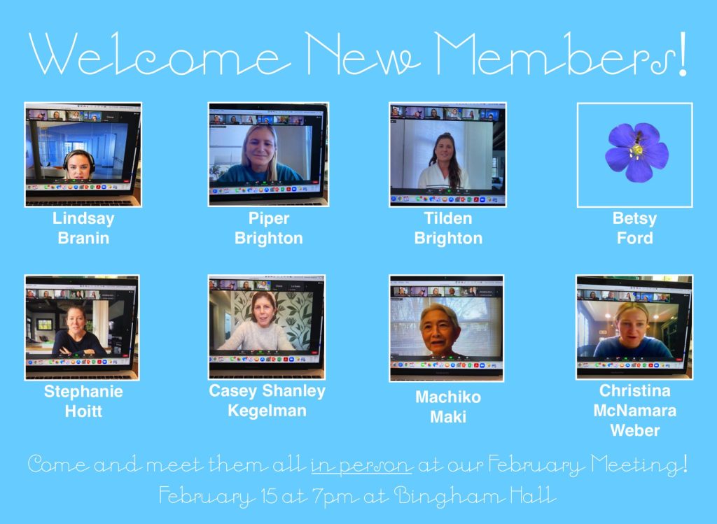 New Members Jan 2022 for Web